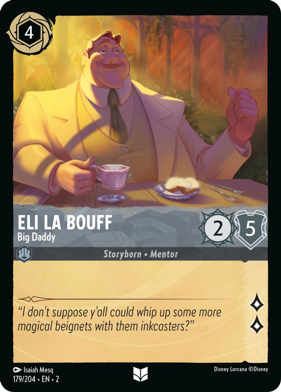 Eli La Bouff - Big Daddy - 179/204 - Uncommon