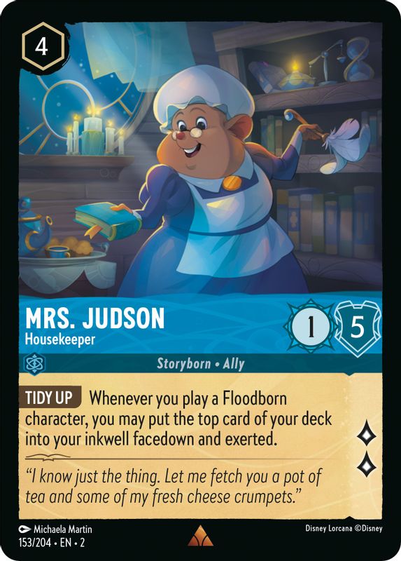 Mrs. Judson - Housekeeper - 153/204 - Rare