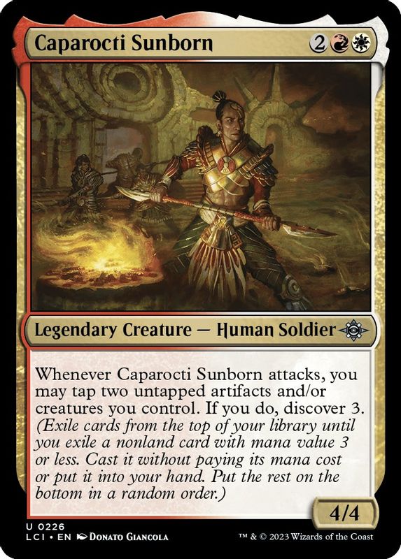 Caparocti Sunborn - 226 - Uncommon