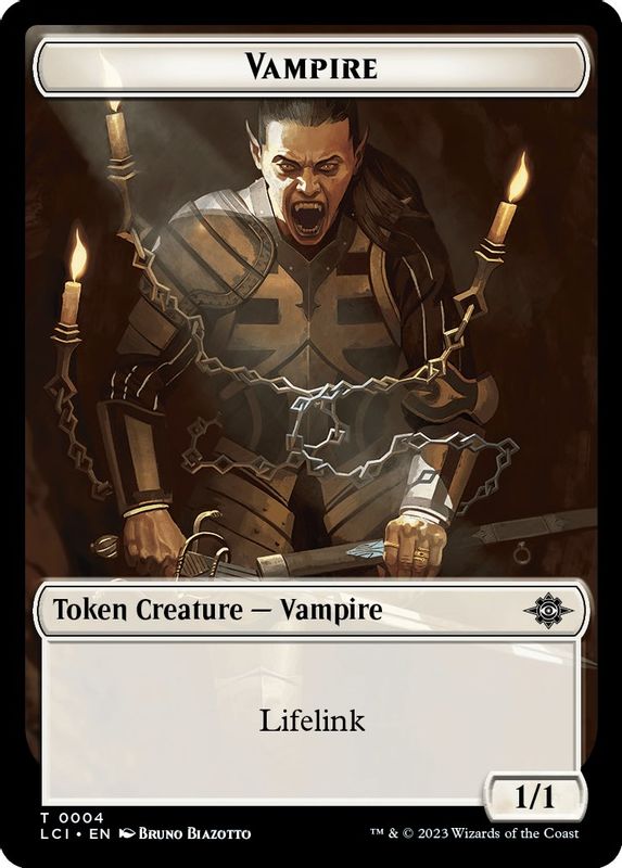 Vampire // Vampire Demon Double-Sided Token - 4 // 15 - Token