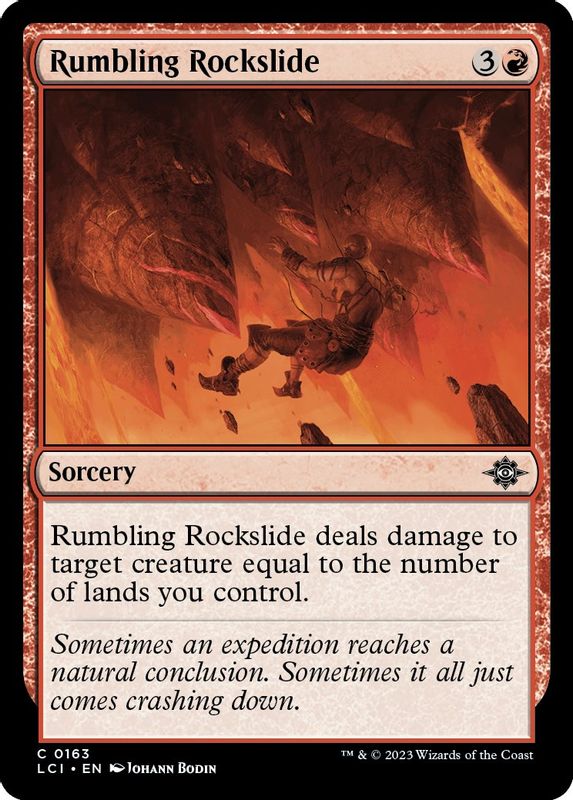 Rumbling Rockslide - 163 - Common