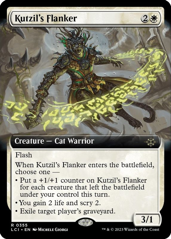 Kutzil's Flanker (Extended Art) - 355 - Rare