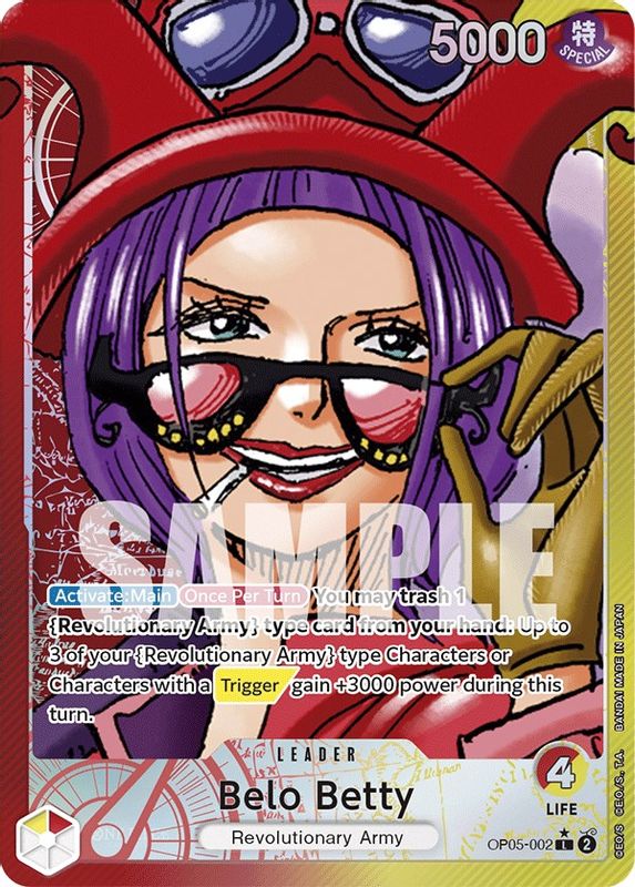 Belo Betty (Alternate Art) - OP05-002 - Leader