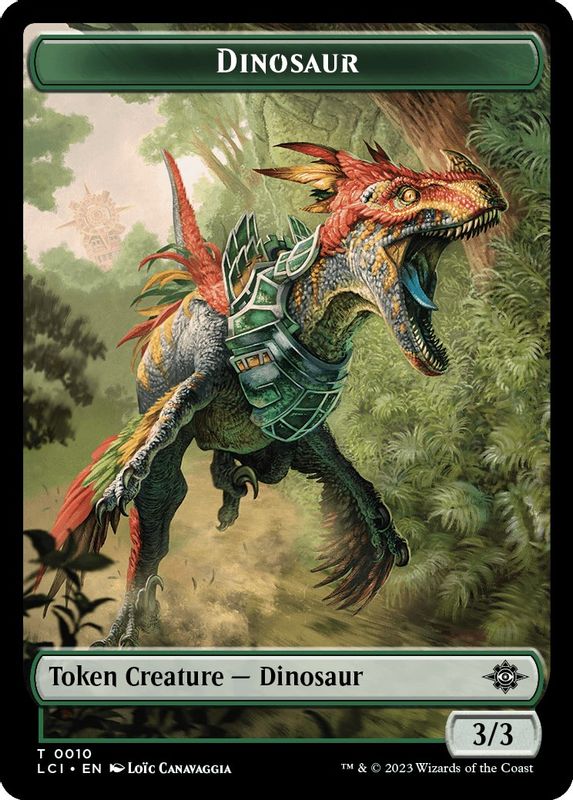 Dinosaur Token (0010) - 10 - Token