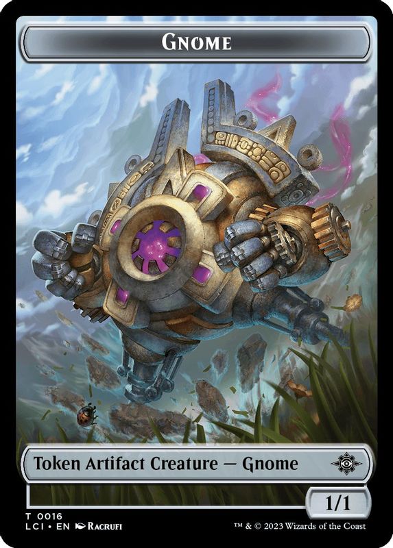 Gnome // Bat Double-Sided Token - 16 // 6 - Token