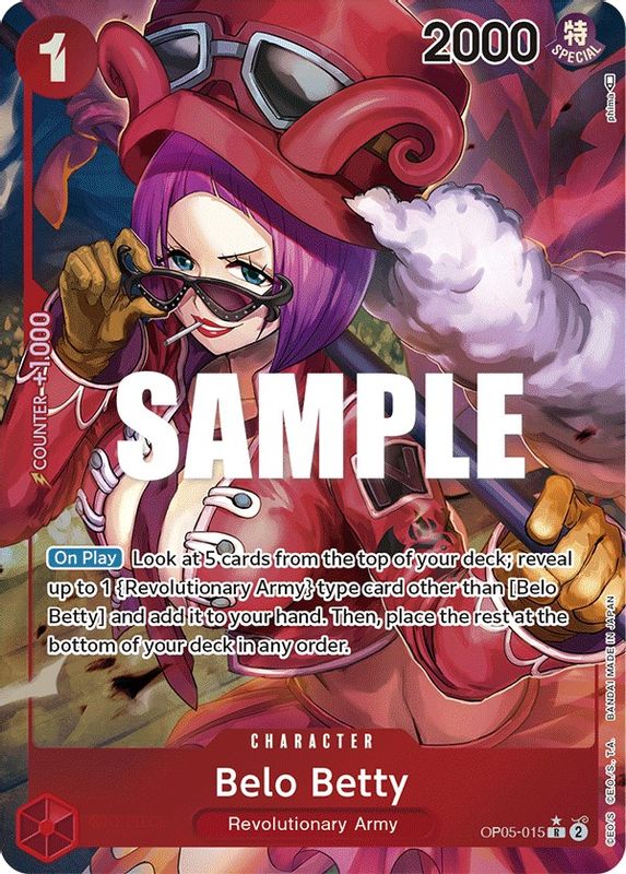 Belo Betty (015) (Alternate Art) - OP05-015 - Rare