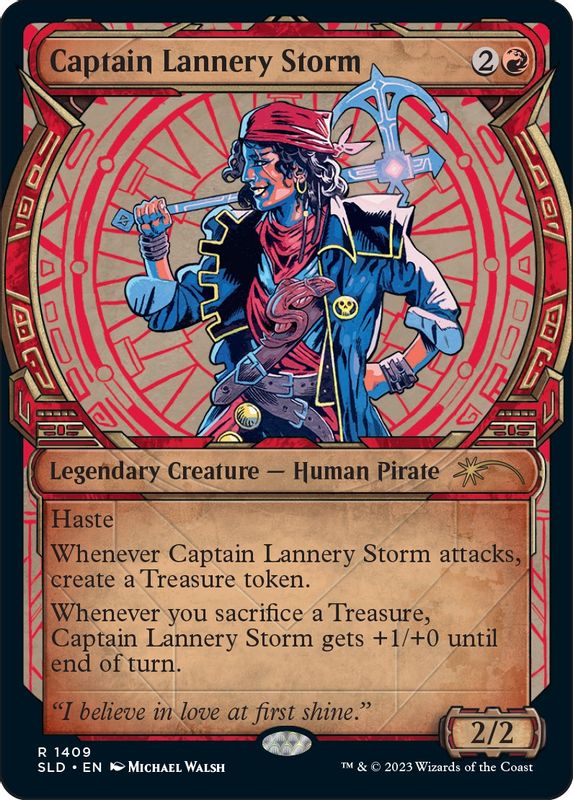 Captain Lannery Storm - 1409 - Rare