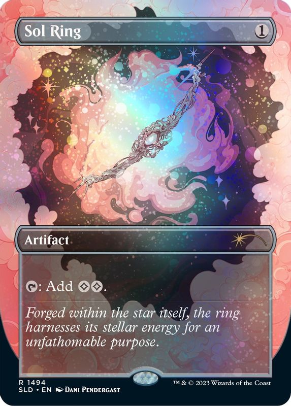 Sol Ring (1494) (Galaxy Foil) - 1494 - Rare