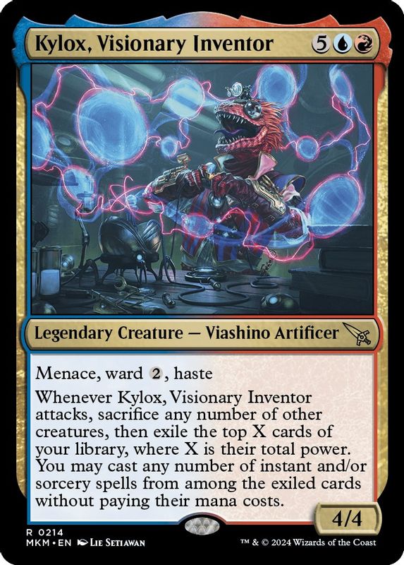 Kylox, Visionary Inventor - 214 - Rare