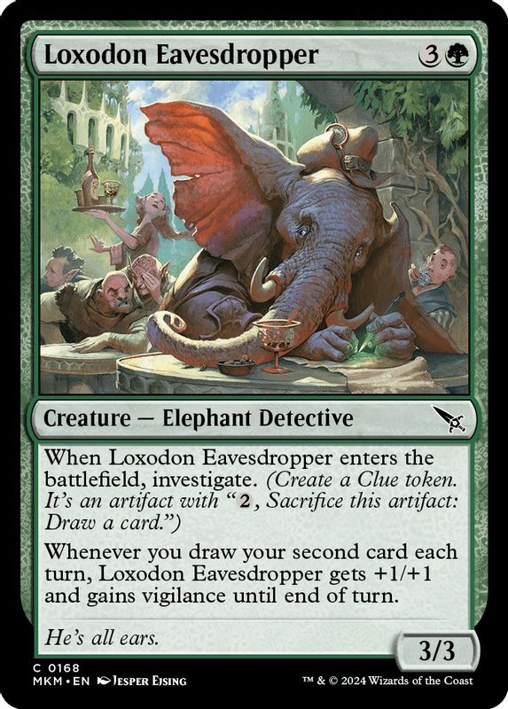 Loxodon Eavesdropper - 168 - Common