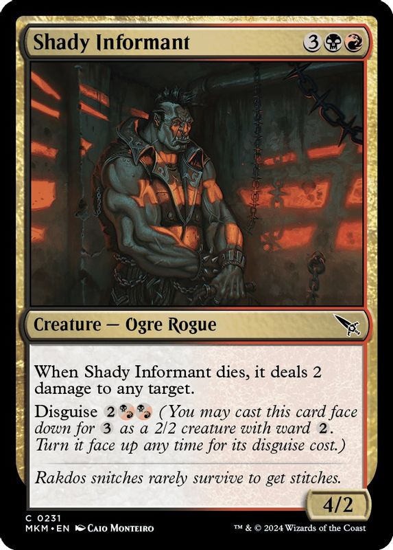 Shady Informant - 231 - Common