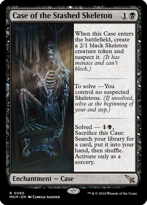 Case of the Stashed Skeleton - 80 - Rare