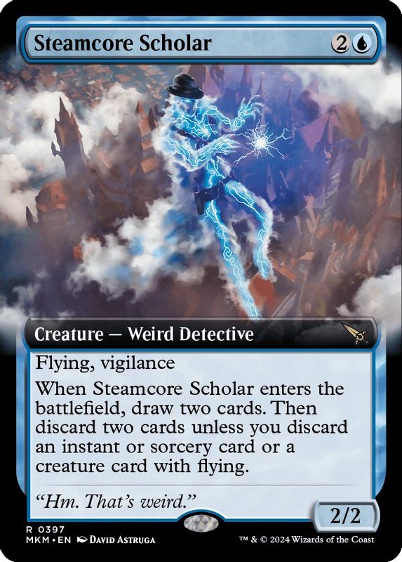 Steamcore Scholar (Extended Art) - 397 - Rare