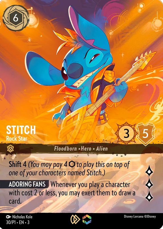 Stitch - Rock Star (Store Championship) - 30 - Promo