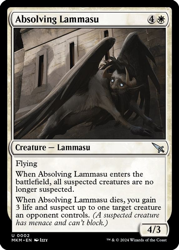 Absolving Lammasu - 2 - Uncommon