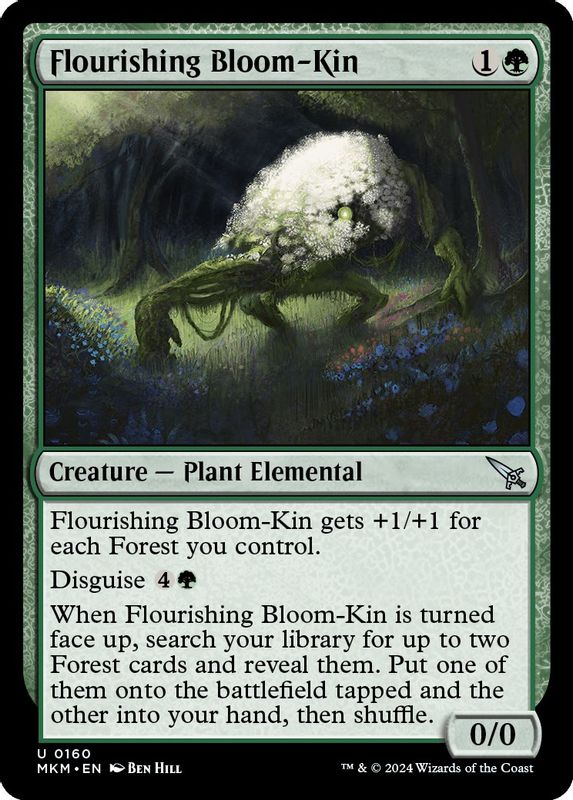 Flourishing Bloom-Kin - 160 - Uncommon