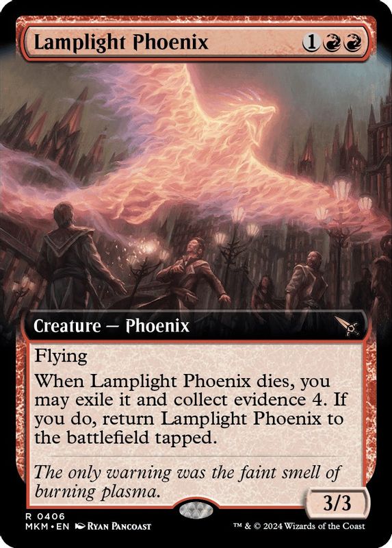 Lamplight Phoenix (Extended Art) - 406 - Rare