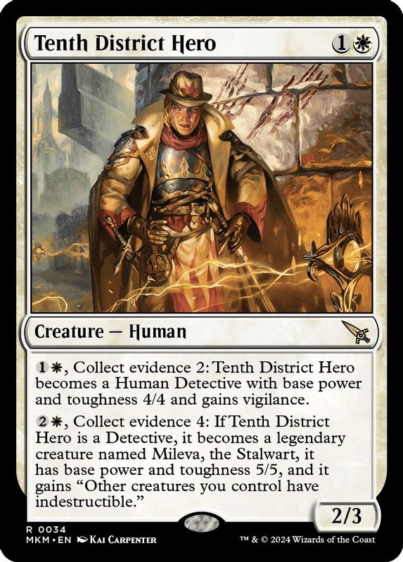 Tenth District Hero - 34 - Rare