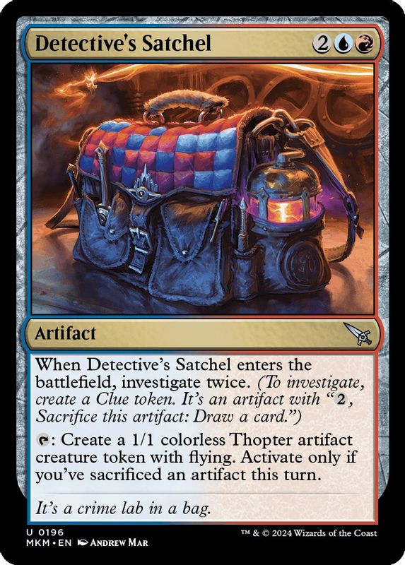 Detective's Satchel - 196 - Uncommon