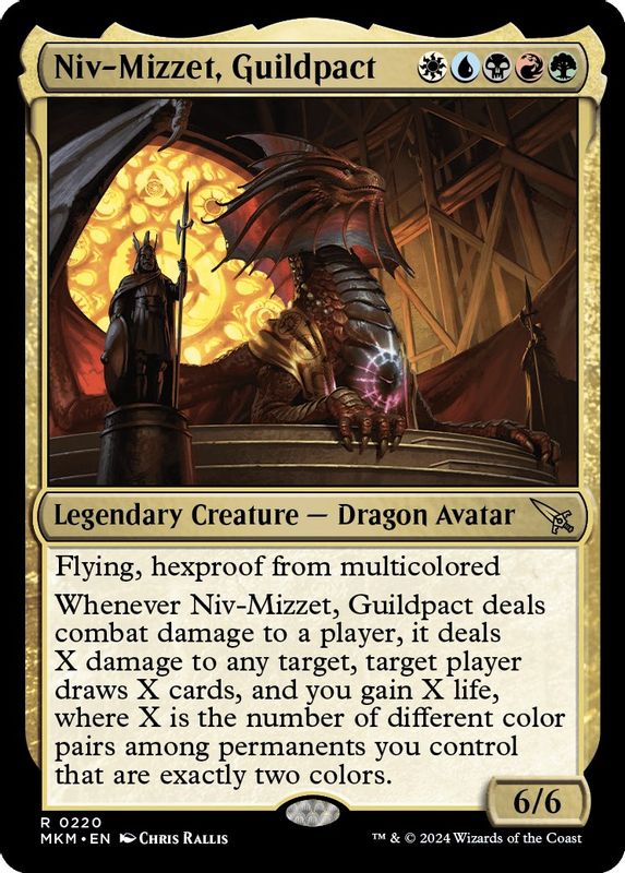 Niv-Mizzet, Guildpact - 220 - Rare