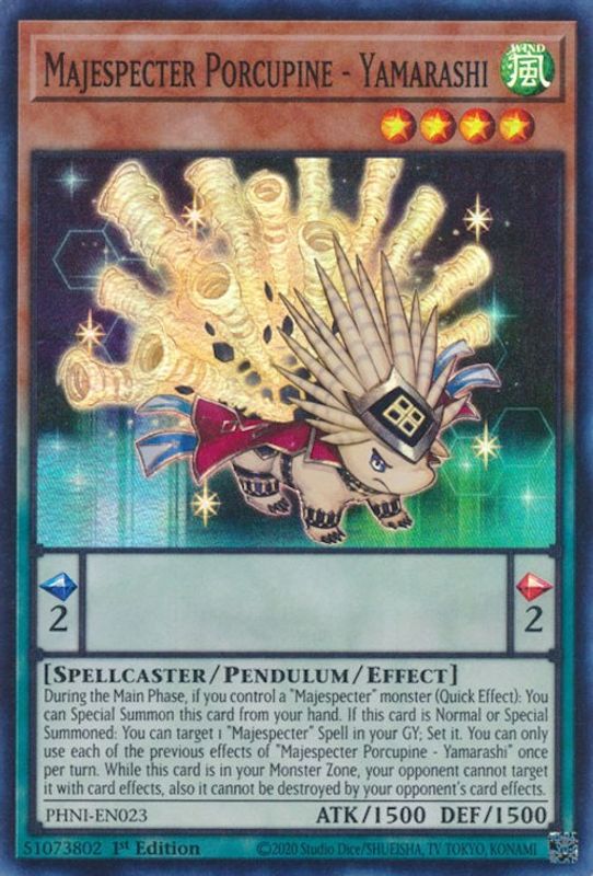 Majespecter Porcupine - Yamarashi - PHNI-EN023 - Super Rare