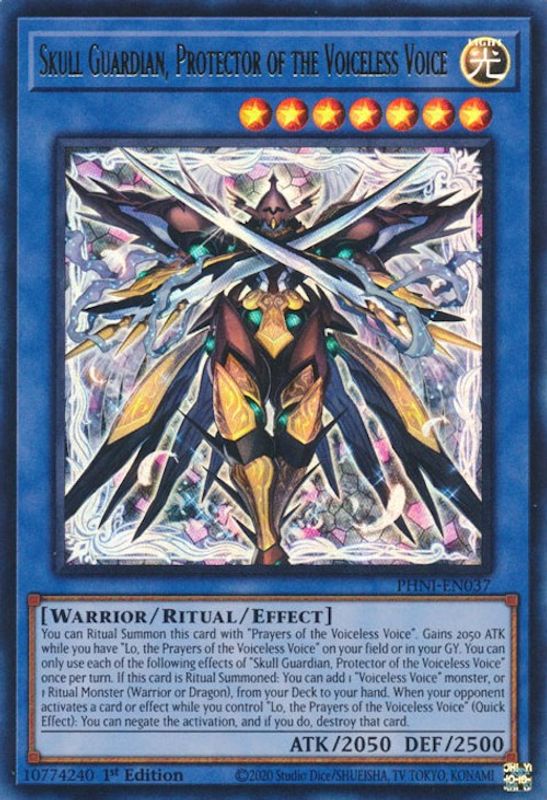 Skull Guardian, Protector of the Voiceless Voice - PHNI-EN037 - Ultra Rare