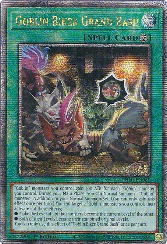 Goblin Biker Grand Bash (Quarter Century Secret Rare) - PHNI-EN060 - Quarter Century Secret Rare