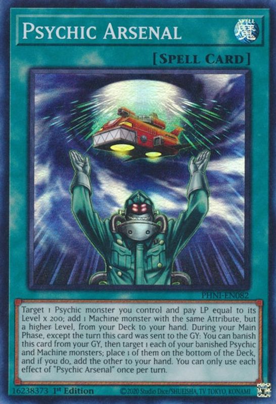 Psychic Arsenal - PHNI-EN082 - Super Rare