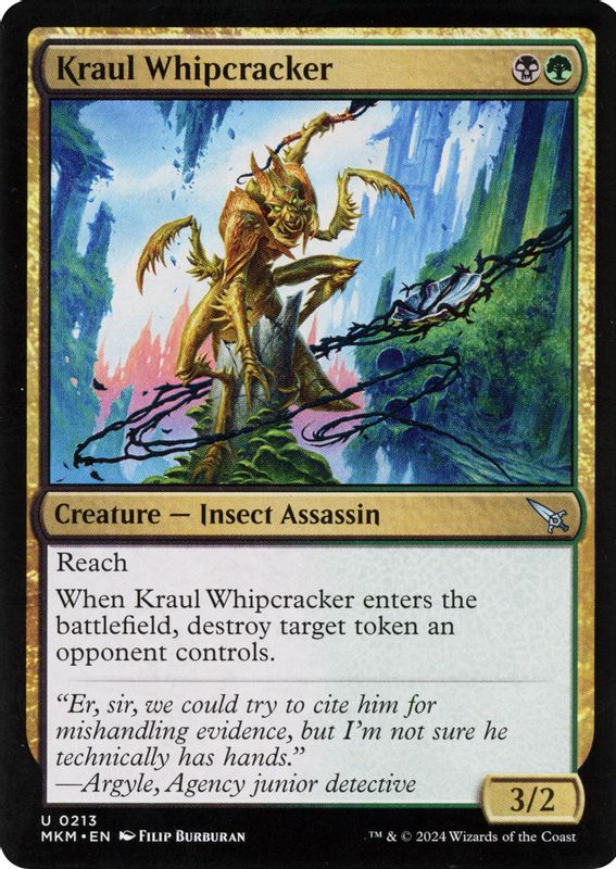 Kraul Whipcracker (b) - 213 - Uncommon