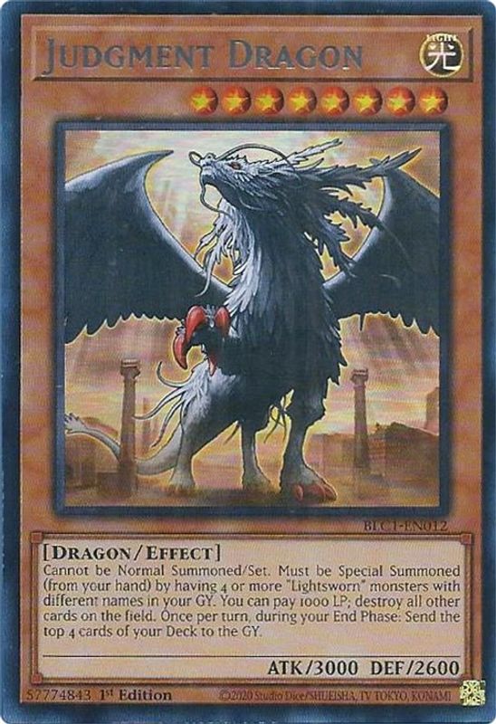 Judgment Dragon (Silver) - BLC1-EN012 - Ultra Rare