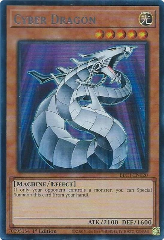 Cyber Dragon (Silver) - BLC1-EN020 - Ultra Rare