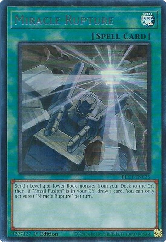 Miracle Rupture (Silver) - BLC1-EN025 - Ultra Rare