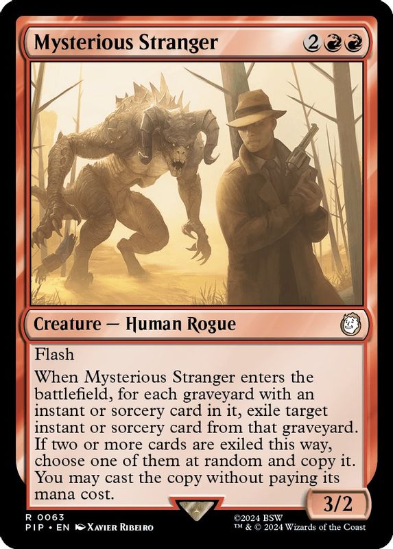 Mysterious Stranger - 63 - Rare