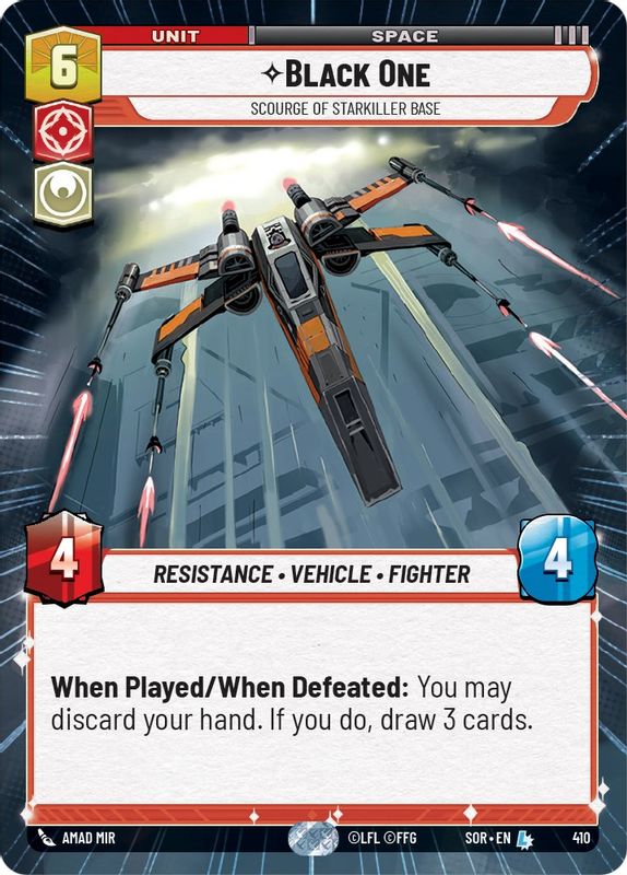 Black One - Scourge of Starkiller Base (Hyperspace) - 410 - Legendary