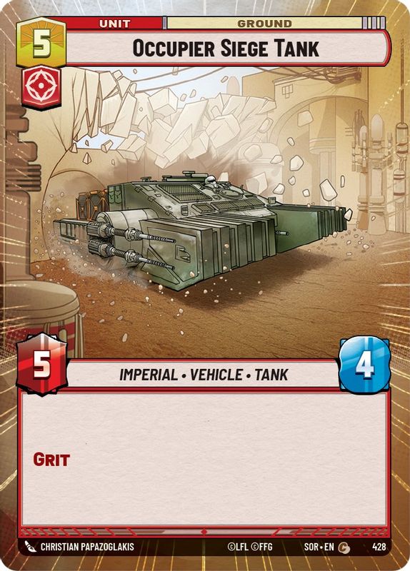 Occupier Siege Tank (Hyperspace) - 428 - Common