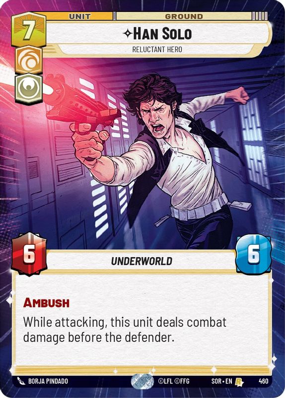 Han Solo - Relunctant Hero (Hyperspace) - 460 - Rare