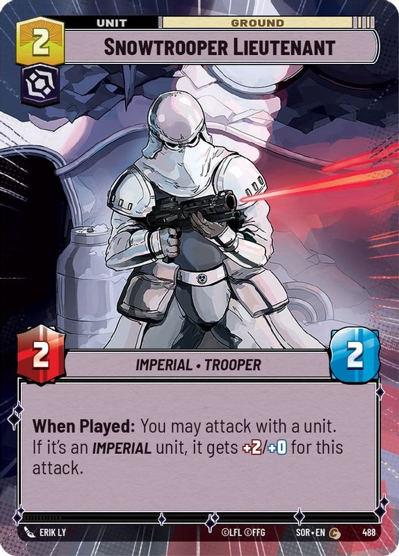 Snowtrooper Lieutenant (Hyperspace) - 488 - Common