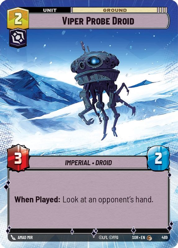 Viper Probe Droid (Hyperspace) - 489 - Common