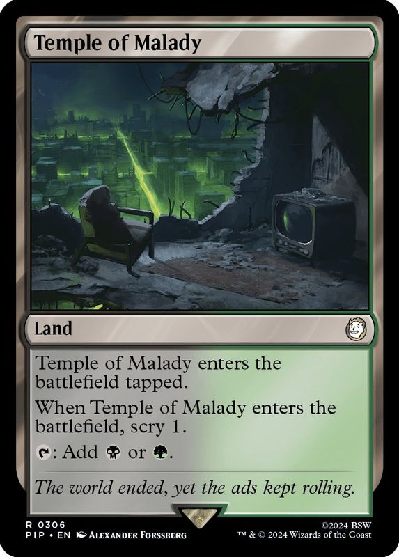 Temple of Malady - 306 - Rare