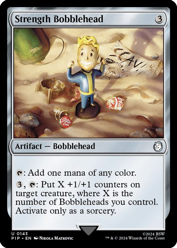 Strength Bobblehead - 143 - Uncommon