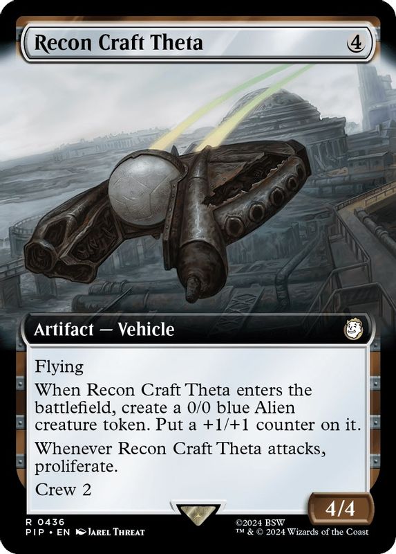 Recon Craft Theta (Extended Art) - 436 - Rare