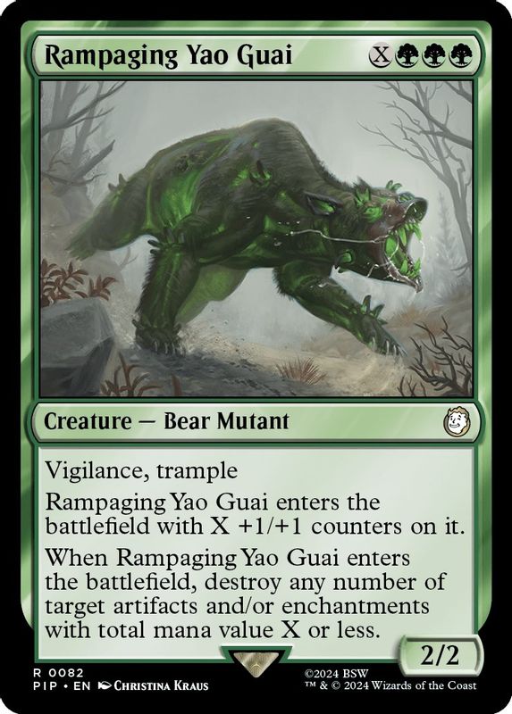 Rampaging Yao Guai - 82 - Rare