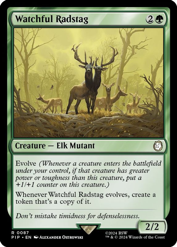 Watchful Radstag - 87 - Rare