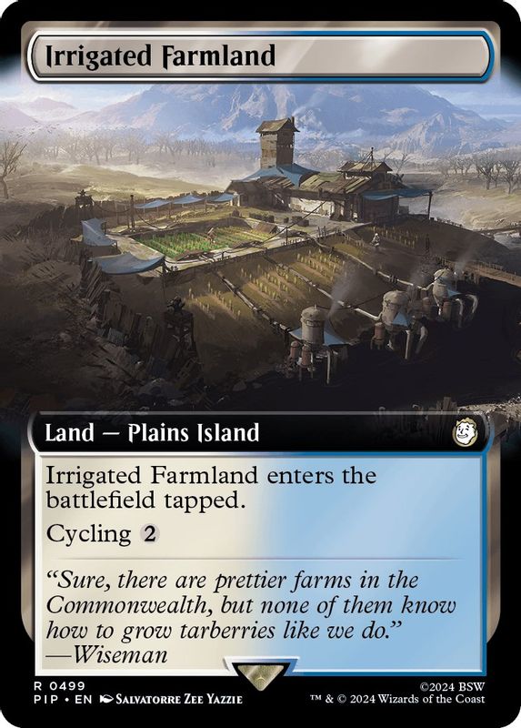 Irrigated Farmland (Extended Art) - 499 - Rare