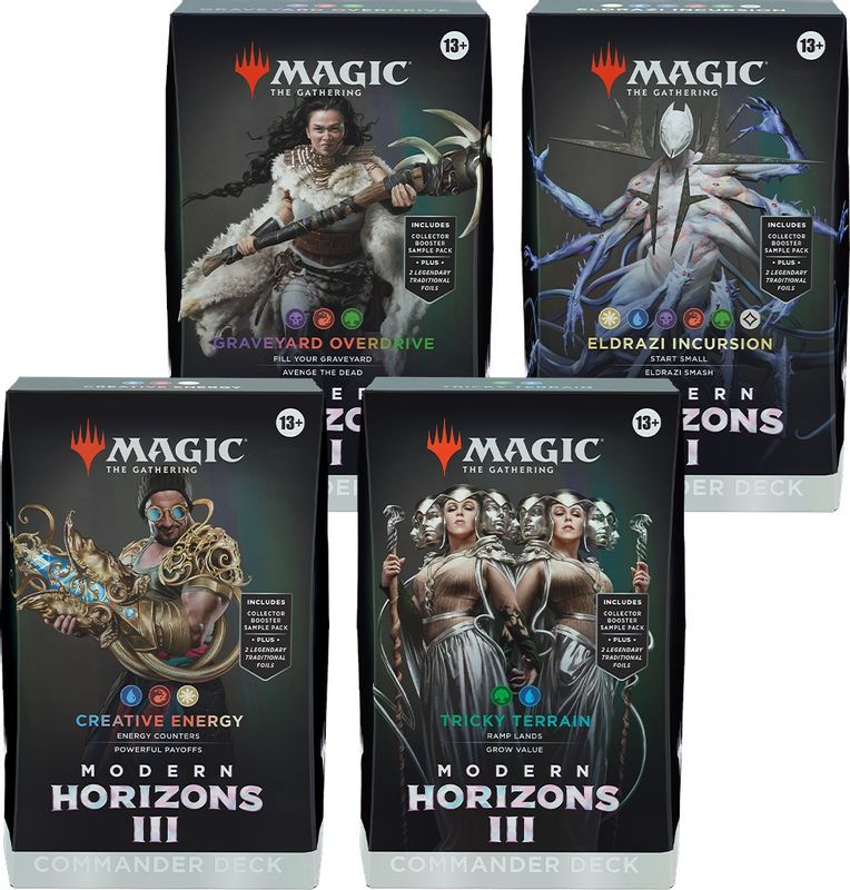 Modern Horizons 3 Commander Deck Display