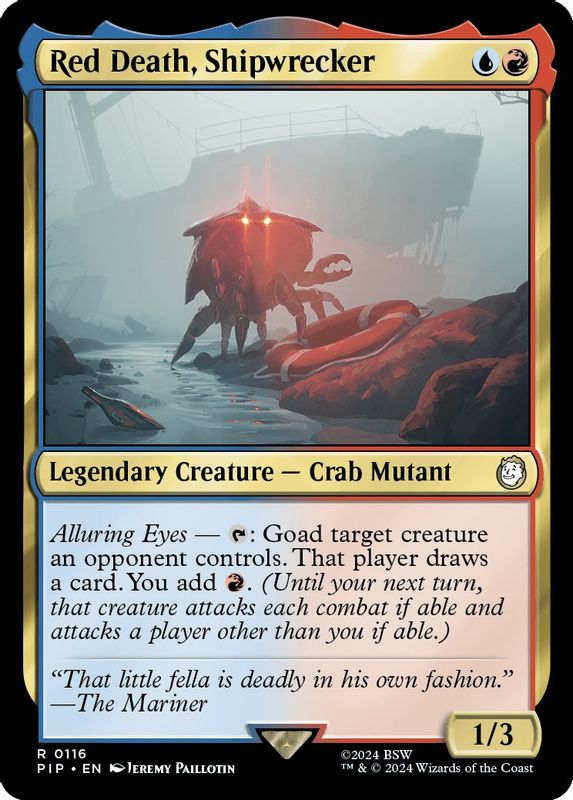 Red Death, Shipwrecker - 116 - Rare