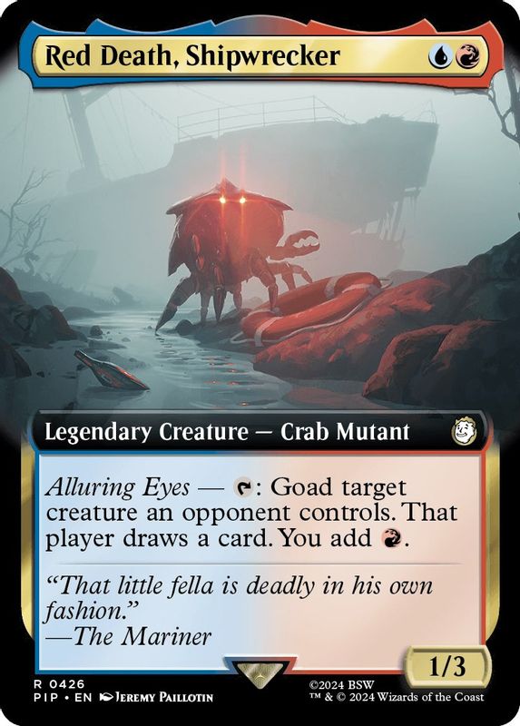 Red Death, Shipwrecker (Extended Art) - 426 - Rare