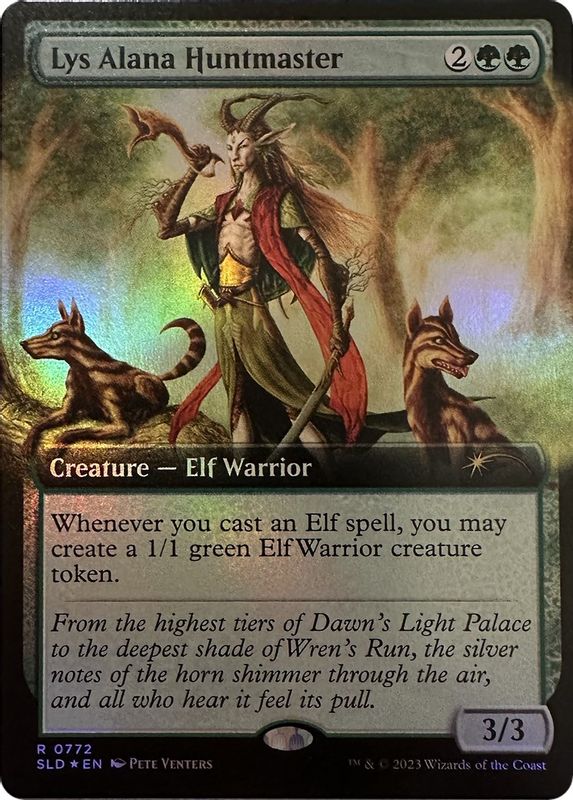 Lys Alana Huntmaster (Extended Art) - 772 - Rare