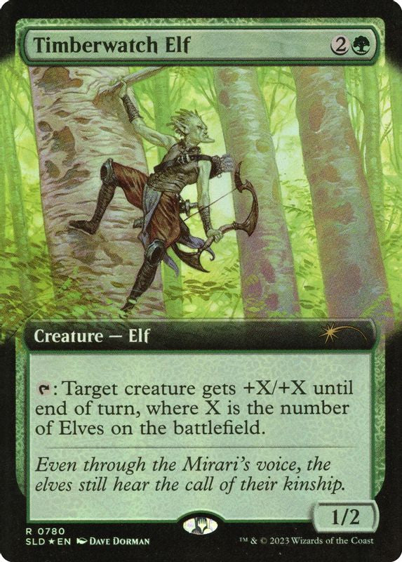 Timberwatch Elf (Extended Art) - 780 - Rare