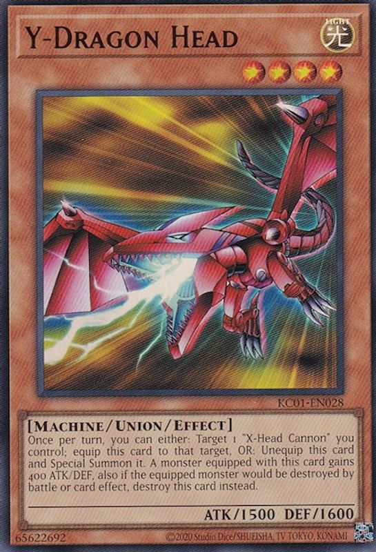 Y-Dragon Head - KC01-EN028 - Ultra Rare